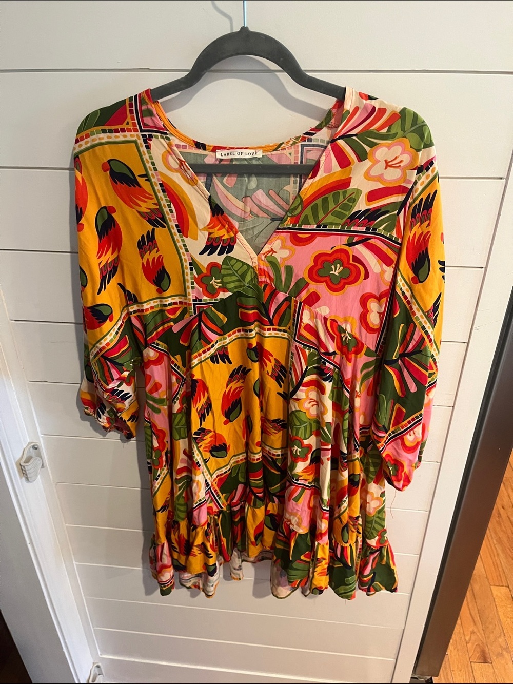 Label of love Anthropologie Calista blouse medium